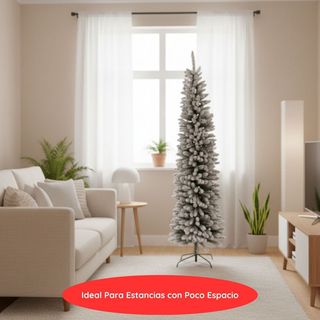 Árbol de Navidad Slim 180cm Muy Poblado