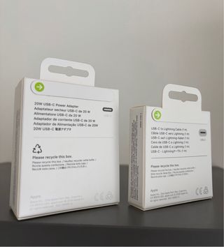 NUOVI Apple Cavo 1M USBC Lightning+ Caricatore 20W