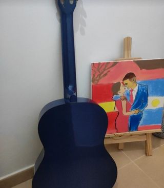 Guitarra Española Rocío R10 Azul