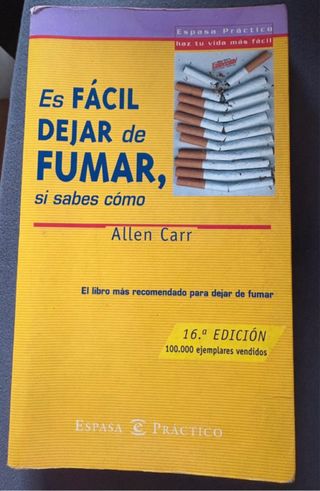 Es fácil dejar de fumar, si sabes cómo