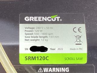 sierra marqueteria greencut srm120c