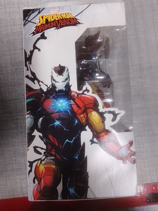 Figura Marvel Maximum Venom Ironman Spiderman