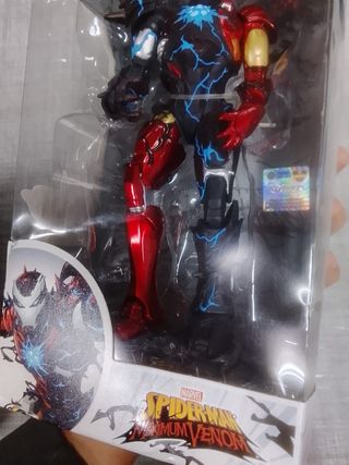 Figura Marvel Maximum Venom Ironman Spiderman