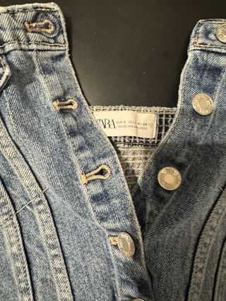 Top vaquero Zara