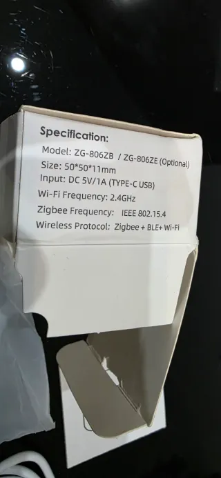 Pasarela Zigbee Inalámbrica ZG-8062