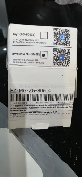 Pasarela Zigbee Inalámbrica ZG-8062