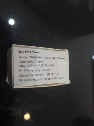 Pasarela Zigbee Inalámbrica ZG-8062