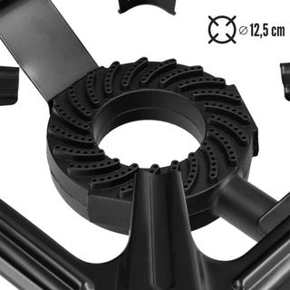 Hornillo de gas portátil 4 patas