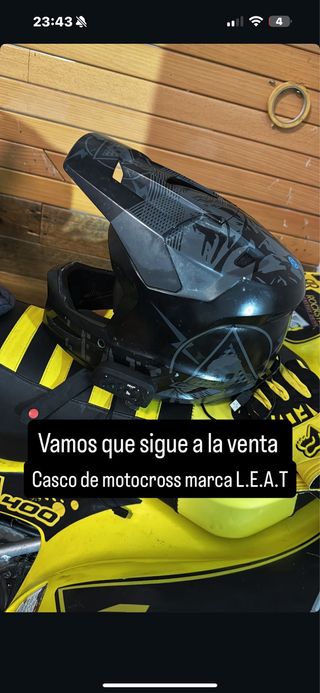 Casco de Motocross L.E.A.T.