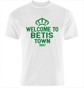 CAMISETA WELCOME TO BETIS TOWN -TALLA S M L XL XXL XXXL SIZE nueva