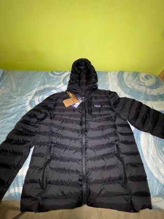 Giubbotto Patagonia Nero con Cappuccio