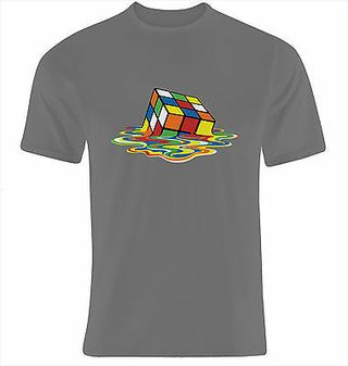 CAMISETA CUBO DERRETIDO-TALLA S M L XL XXL XXXL SIZE nueva