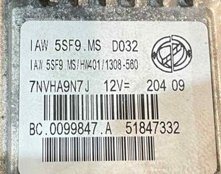 134700 51847332 centralita inyección fiat 500 312