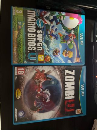 Nintendo Wii U con 2 giochi