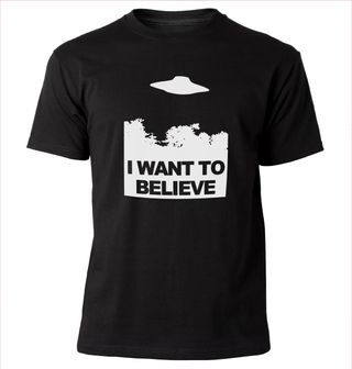 CAMISETA I want to belive TALLA S M L XL XXL XXXL SIZE T-SHIRT