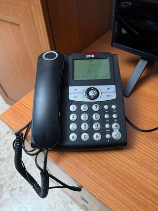 Teléfono fijo SPC negro