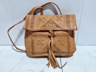 Bolso Vintage de Piel Genuina Egipto