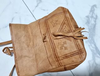 Bolso Vintage de Piel Genuina Egipto