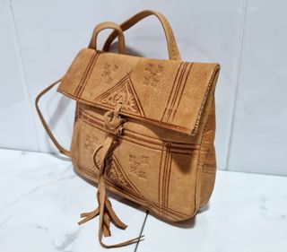 Bolso Vintage de Piel Genuina Egipto