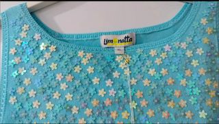 Jersey Limonatta Azul o Blusa Corto Paxi Colección