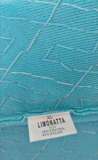 Jersey Limonatta Azul o Blusa Corto Paxi Colección
