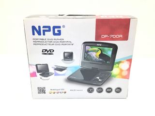 reproductor dvd portatil npg dp-700r