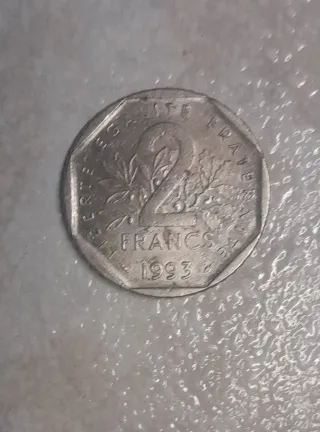 Moneda Francesa 1993 Jean Moulin