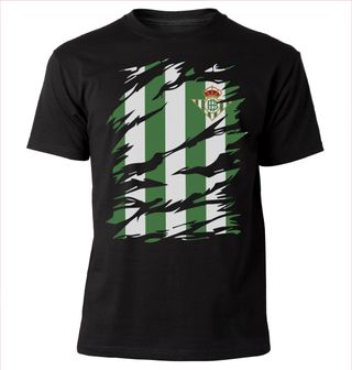 Camiseta, equipos de Futbol, diseño rasgado