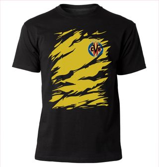 Camiseta, equipos de Futbol, diseño rasgado