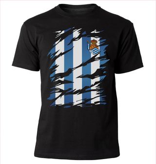 Camiseta, equipos de Futbol, diseño rasgado