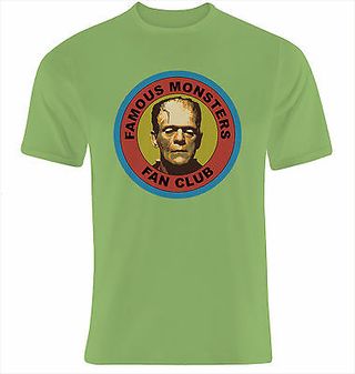 CAMISETA FAMOUS MONSTERS FAN CLUB -TALLA S M L XL XXL XXXL SIZE nueva