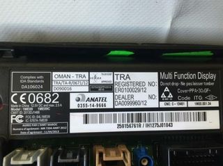 Pantalla renault 259156761r megane 1.6 bose 54795