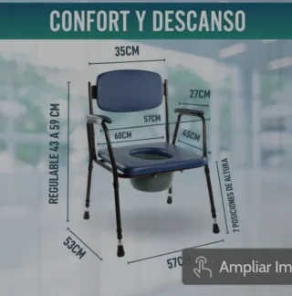 Silla portátil ajustable