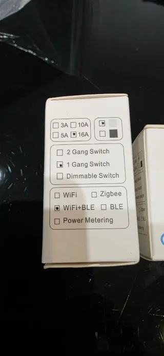 Mini interruptor inteligente WiFi 16A