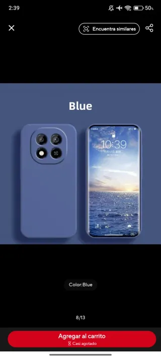 Funda Redmi Note 14 Pro+ 5G Negra