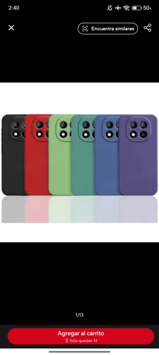 Funda Redmi Note 14 Pro+ 5G Negra