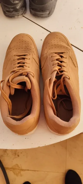 Botas de cuero marrones talla 44