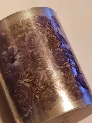 Fita Washi Vintage Floral, arabescos, talha dourad