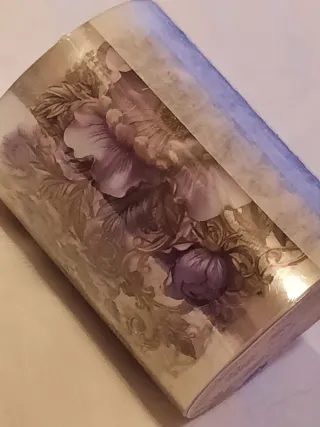 Fita Washi Vintage Floral, arabescos, talha dourad