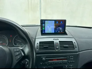 Rádio BMW X3 E83 Android 14 com GPS (Novo)