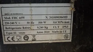 Infrico Máquina de Hielo