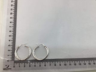 argollas plata 925mm