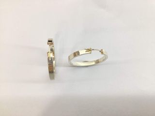 argollas plata 925mm