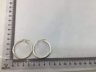 argollas plata 925mm