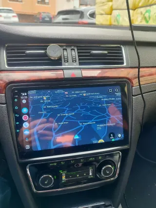 Rádio Skoda Superb 2 Android 14 (Artigo Novo)
