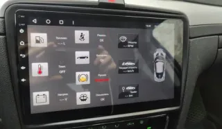 Rádio Skoda Superb 2 Android 14 (Artigo Novo)