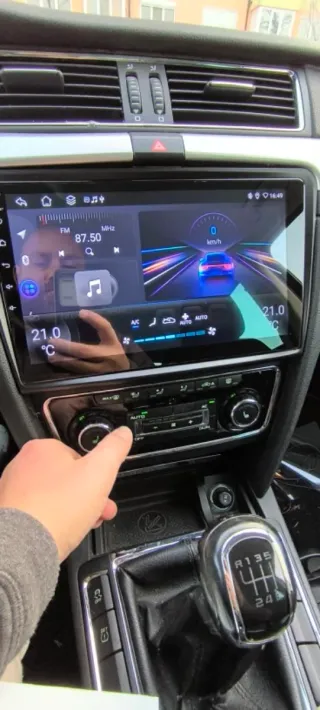 Rádio Skoda Superb 2 Android 14 (Artigo Novo)