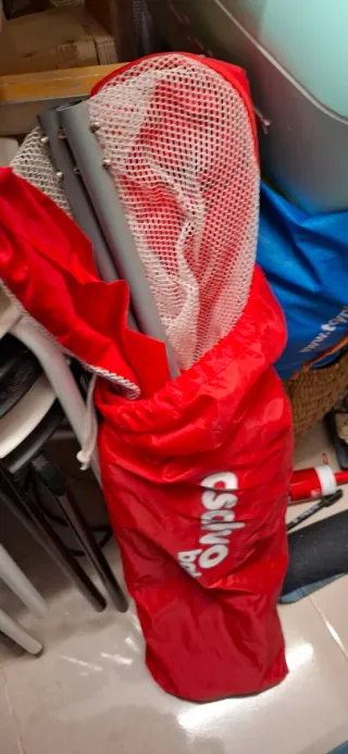 Barrera de Cama Infantil Roja