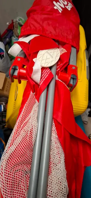 Barrera de Cama Infantil Roja