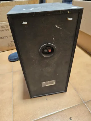 Altavoz JVC Negro y PIONEER